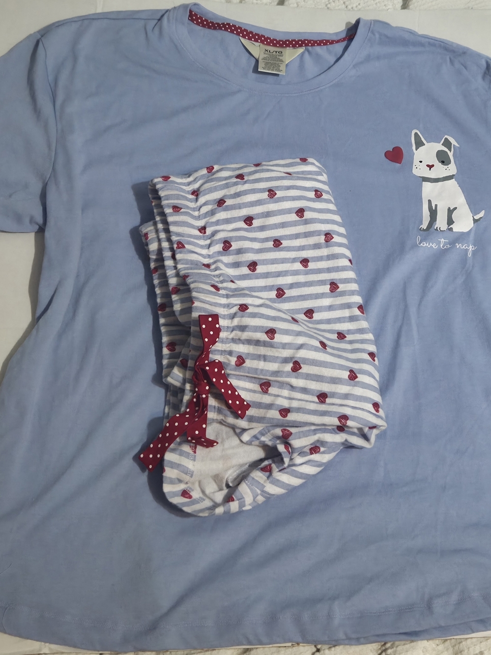 Ellen Degeneres LVE Womens' XL Boxer Shorts 2pc Pajamas NWOT